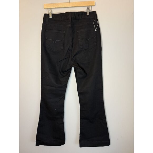 NEW Kimes Ranch Jennifer High Rise Flare Black Jeans Sz 8 $150 [jb] - Picture 10 of 10